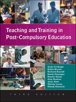 cover image of Teaching and Training in Post-Compulsory Education